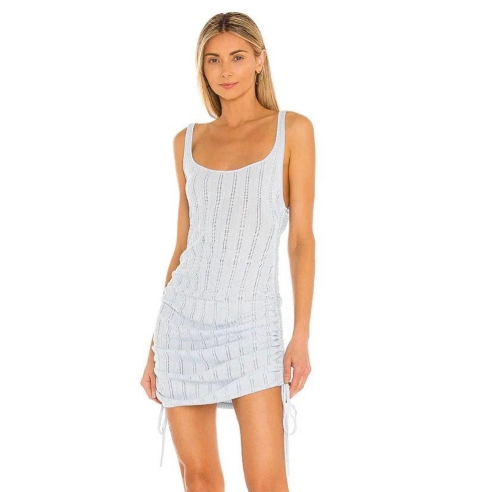 For Love & Lemons Rhea Pointelle Tank Dress